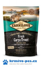 Carnilove Dog Fresh Carp & Trout for Adult 1.5kg