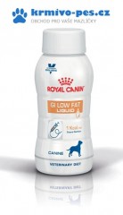 Royal Canin VD Dog liquid GI Low Fat 3 x 0,2l