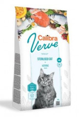 Calibra Cat Verve GF Sterilised Herring 3,5kg + Snack cat  Urinary 50g