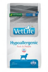Vet Life Natural Canine Hypoallergenic Pork & Potato 2kg