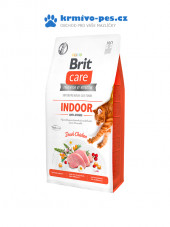 Brit Care Cat GF Indoor Anti-stress 2kg + kapsička zdarma