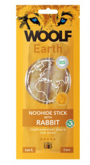 Woolf pochoutka Earth NOOHIDE L Sticks with Rabbit 85g