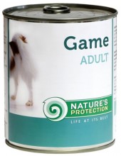 Nature's Protection Dog konz.Adult zvěřina 200g