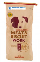 MAGNUSSON Meat/Biscuit Work 14kg + DOPRAVA ZDARMA