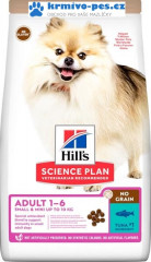 Hill's Science Plan Canine Adult Small & Mini No Grain Tuna 1,5 kg