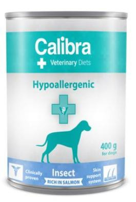 Calibra VD Dog konzerva Hypoallergenic Insect&Salmon 400g