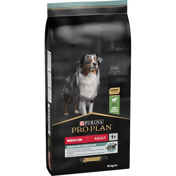 PRO PLAN Dog Adult Medium Sens.Dig.Lamb 14 kg