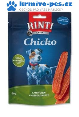 Finnern Rinti Dog Extra Snacks Chicko - králík 60g