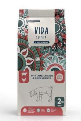 Kraftia VIDA SUPER DOG Adult M/L Lamb & Chicken 2kg