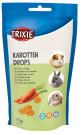 Trixie DROPS CARROT pro hlodavce 75g