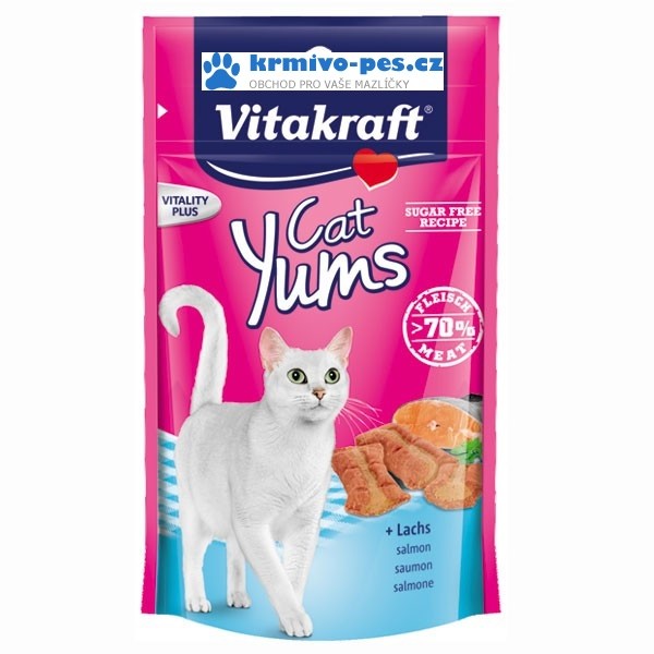 Vitakraft Cat pochoutka Yums losos 40g