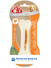 Pochoutka 8in1 Delights Chicken Bones Strong S 1ks