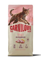Carnilove Cat True Fresh Dry Turkey Sterilised Adult 6kg