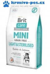 Brit Care Dog Mini Grain Free Light & Sterilised 2kg