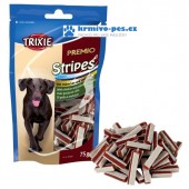 Trixie Premio STRIPES pásky kuře a losos 75g
