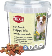 Trixie Soft Snack Happy MIX kuře,jehněčí,losos 500g TR