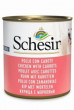 Schesir Dog konzerva Adult kuře/mrkev 285g