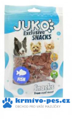 Juko snack lososová srdíčka 70g