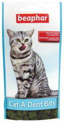 Pochoutka pro zdravé zuby Beaphar Cat-A-Dent Bits 35g