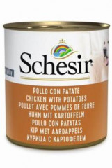 Schesir Dog konzerva Adult kuře/brambory 285g