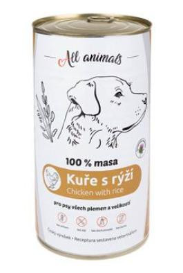 All Animals DOG kuřecí mleté s rýží 1200g