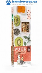 PUUR pauze pták-tyč. papoušek, kiwi+eukalypt 140g