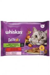Whiskas kapsičky Tasty Mix Chef's Choice ve šťávě 4x85g