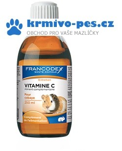 VITAMINE C POUR COCHON D'INDE 250 ML FRANCODEX