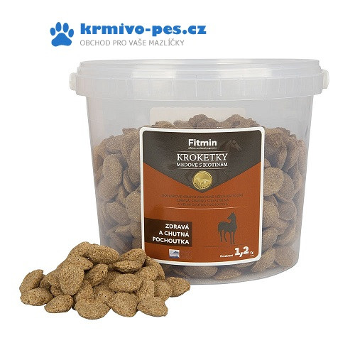 Fitmin HORSE KROKETKY medové s biotinem 1,2 kg