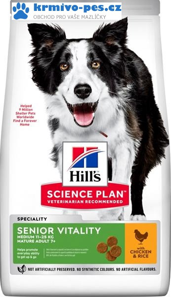 Hill's Science Plan Canine Mature 7+ Medium Chicken 2,5 kg