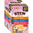 Inaba Cat Ciao Stew kuře a ryba multipack 10x 40g