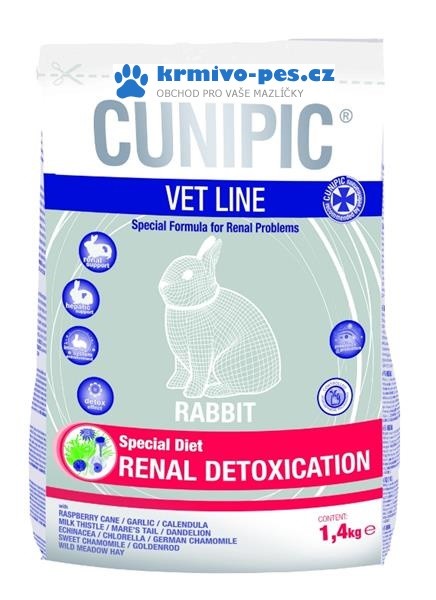 Cunipic VetLine Rabbit Renal detoxication 1,4 kg