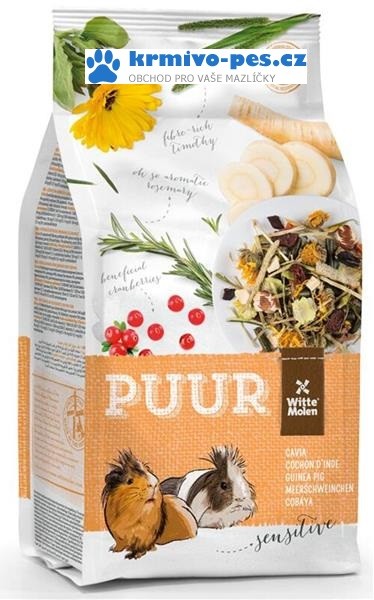 PUUR guinea pig sensitive - morče citlivé 800g