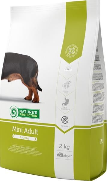 Nature's Protection Dog Dry Adult Mini 2kg