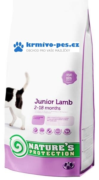 Nature's Protection Dog Dry Junior Lamb 2kg