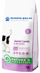 Nature's Protection Dog Dry Junior Lamb 7,5kg