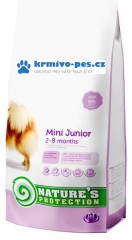 Nature's Protection Dog Dry Junior Mini 2kg