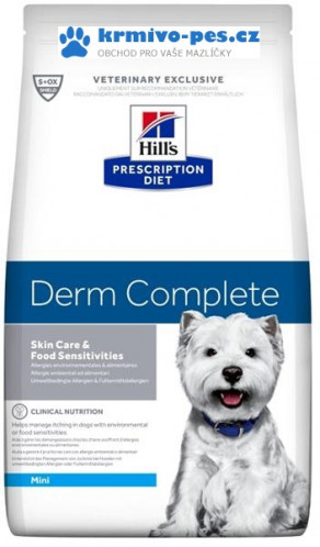 Hill's Prescription Diet Canine Derm Complete Mini 1kg