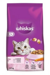 Whiskas Dry s lososem 1,4kg