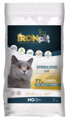 IRONpet Cat Adult Sterilized Turkey 12kg