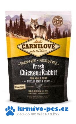 Carnilove dog Fresh Adult Chicken & rabbit 1,5 kg