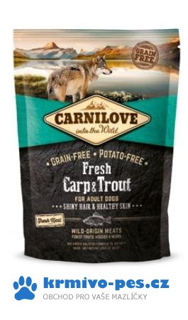 Carnilove dog Fresh Adult Carp & trout 1,5 kg