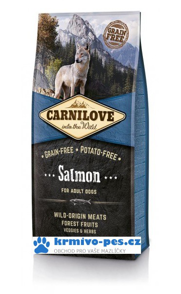 Carnilove Dog Salmon for Adult 12kg