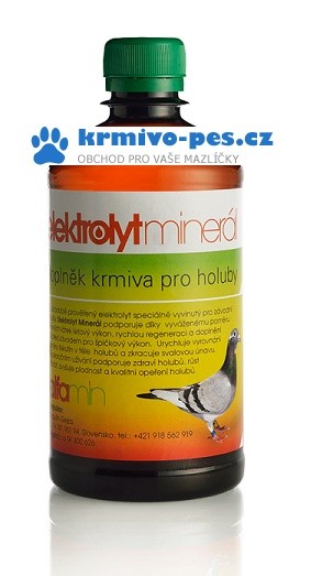 Alfamin Elektrolyt minerál Holub 500ml