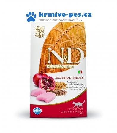 N&D LG CAT Adult Chicken & Pomegranate 5kg