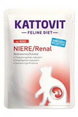 Kattovit Cat Renal hovězí kapsa 85g