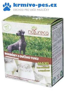 Natureca bonbony z ovčího tuku s mořskou řasou Maxi 250 g