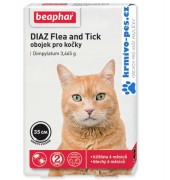 Beaphar Obojek antipar.kočka DIAZ Flea&Tick 35cm new