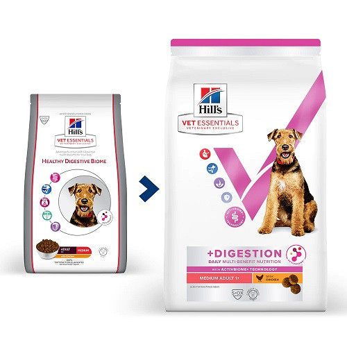 Hill's VetEssentials Canine DIGESTION Adult Medium chicken 10 kg