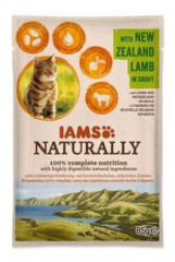 Iams Cat jehněčí v omáčce kapsa 85g